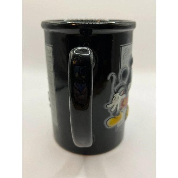 Disney Store The Original Cartoon Mouse 3D Mickey Mouse Black 16oz Coffe… - Picture 3 of 9